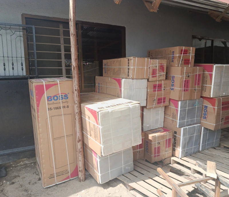 Mizigo iliyo tayari kusafirishwa kwenda Mwanza